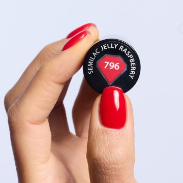 Гел лак Semilac 796 Jelly Raspberry