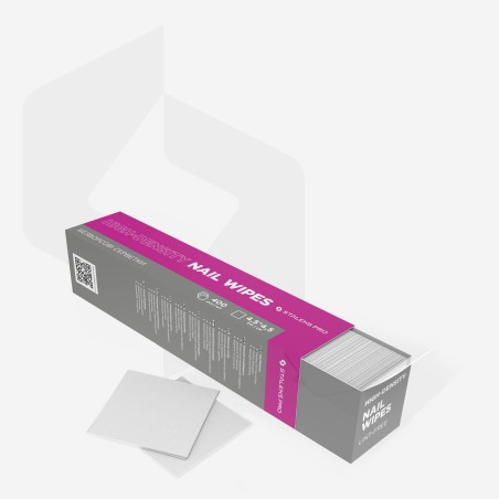 Салфетки безвлакнести 400 бр. Staleks Smart/1