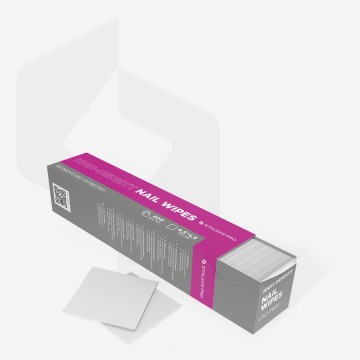 Салфетки безвлакнести 400 бр. Staleks Smart/1