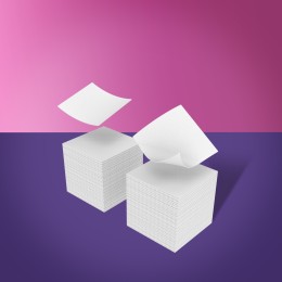 Салфетки безвлакнести 400 бр. Staleks Smart/1