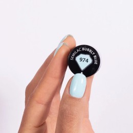 Гел лак Semilac 974 Bubbly Blue