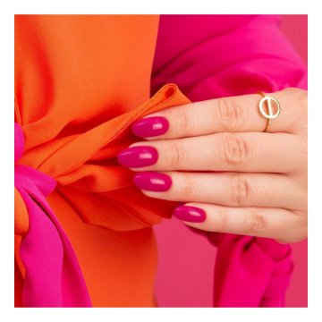 Гел лак 436 Powerful Burgundy Semilac