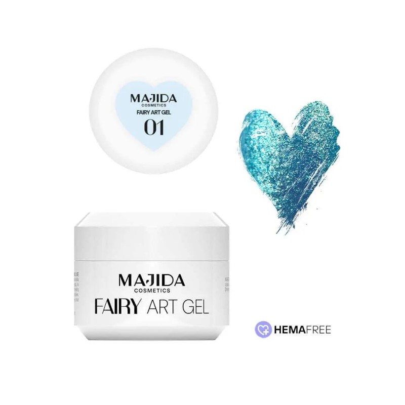 Гелова боя Majida Fairy Art Gel 01