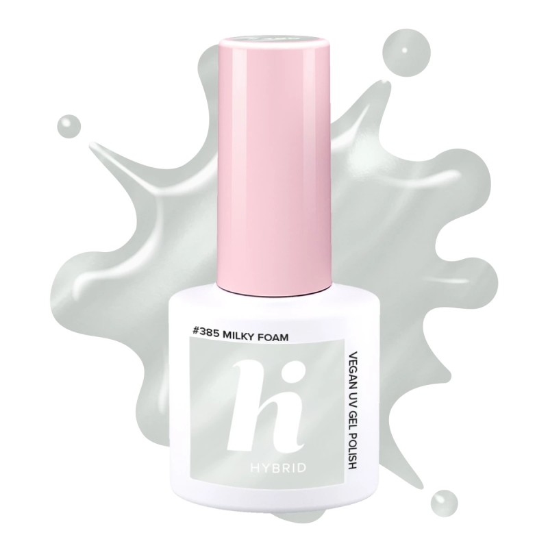 Гел лак Hi hybrid 385 Milky foam