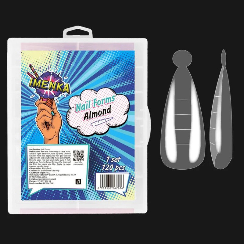 Форми горни Imenka Almond 120бр.