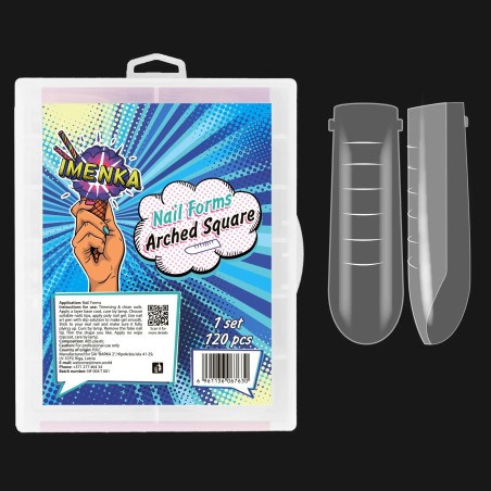 Форми горни Imenka Arched Square 120бр.