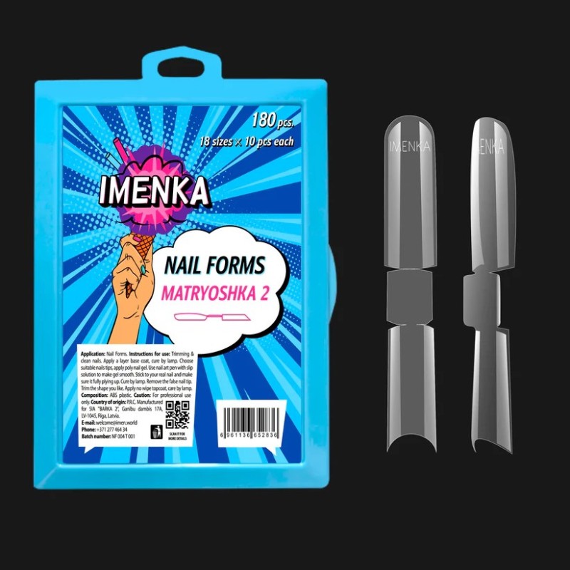 Форми горни Imenka Matryoshka.2 180бр.