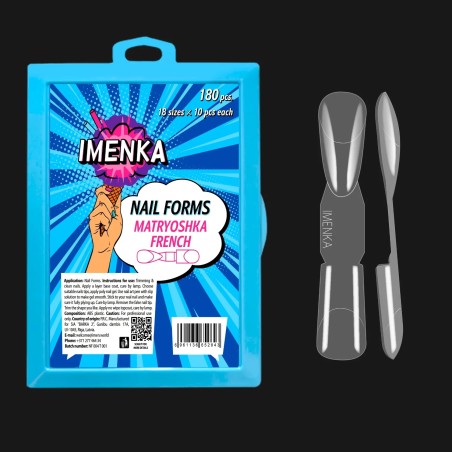Форми горни Imenka Matryoshka French 180бр.