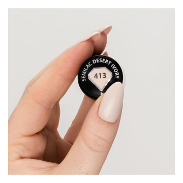 Гел лак 413 Desert Ivory Semilac