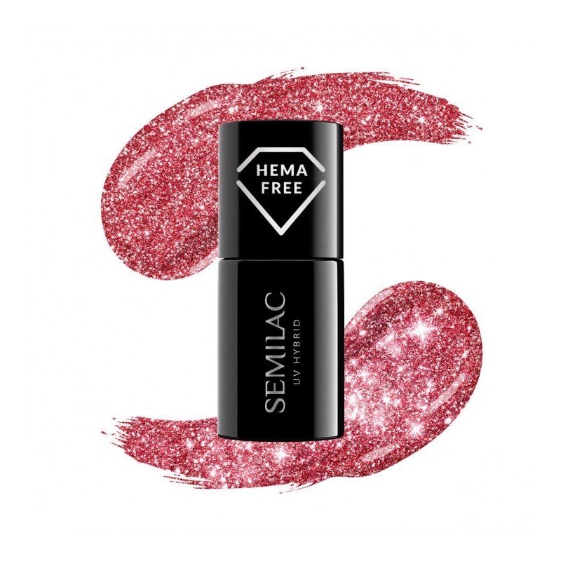 Гел лак 457 Glamorous Red Semilac