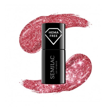 Гел лак 457 Glamorous Red Semilac