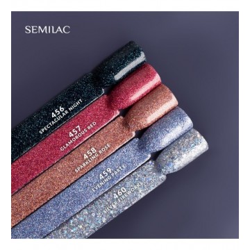 Гел лак 457 Glamorous Red Semilac