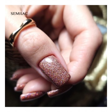 Гел лак 458 Sparkling Rose Semilac