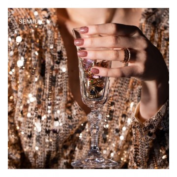 Гел лак 458 Sparkling Rose Semilac