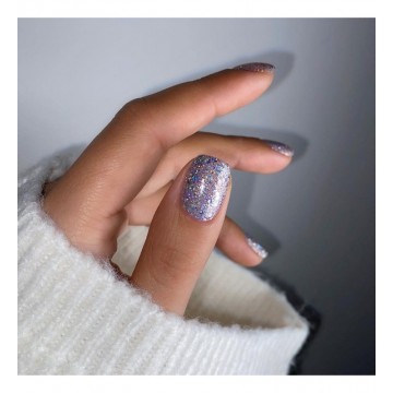 Гел лак 460 Silver Fireworks Semilac