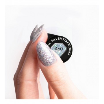 Гел лак 460 Silver Fireworks Semilac