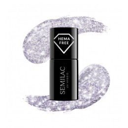 Гел лак 461 Hollywood Silver Semilac