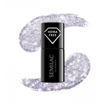 Гел лак 461 Hollywood Silver Semilac