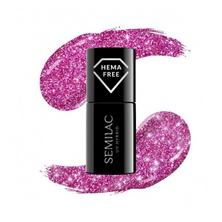 Гел лак 462 Pink Bubbles Semilac