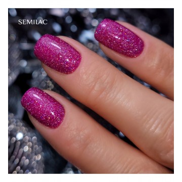 Гел лак 462 Pink Bubbles Semilac