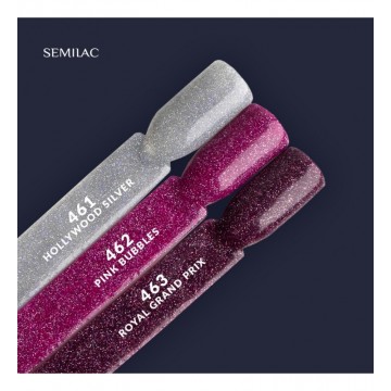 Гел лак 462 Pink Bubbles Semilac