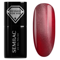 Гел лак Semilac 736 Crimson Jelly Gloss
