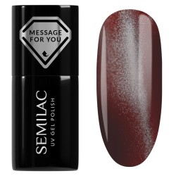Гел лак Semilac 738 Cherry Choco Jelly Gloss
