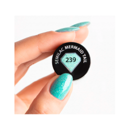 Гел лак 239 Mermaid Tail Semilac