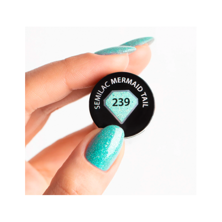 Гел лак 239 Mermaid Tail Semilac