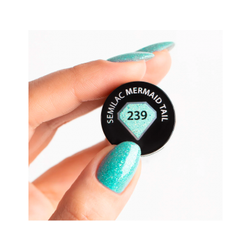 Гел лак 239 Mermaid Tail Semilac