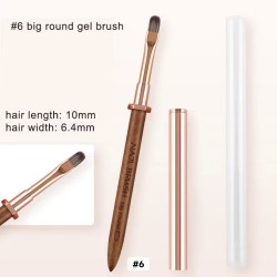 Четка Nail Brush Big Round