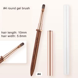 Четка Nail Brush Medium Round