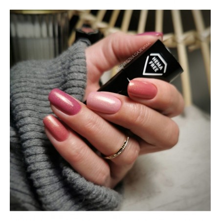 Гел лак 378 Shimmer Stone Amber Semilac