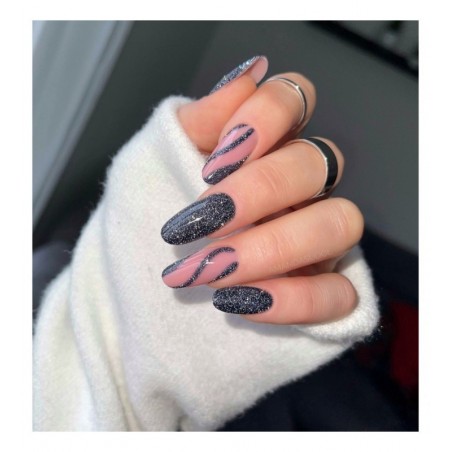 Гел лак 394 Sparkling Midnight Date Semilac