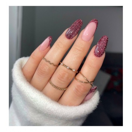 Гел лак 393 Sparkling Black Cherry Semilac