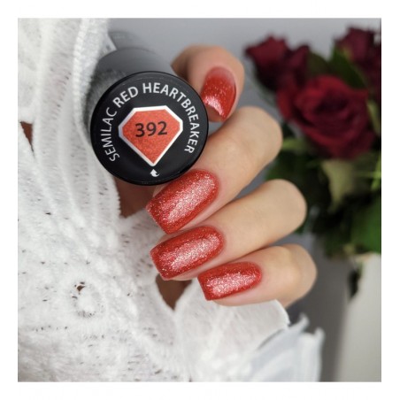 Гел лак 392 Red Heartbreaker Semilac