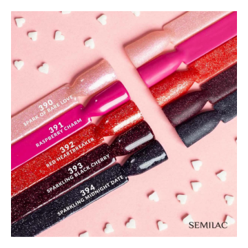 Гел лак 391 Raspberry Charm Semilac