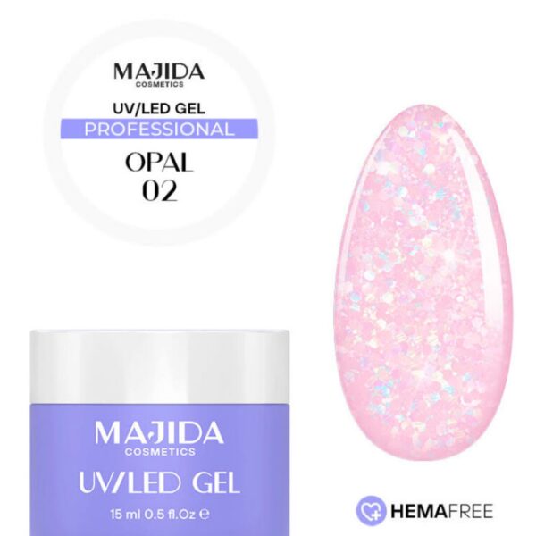 Гел Majida Professional Opal 02 15мл.