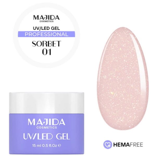 Гел Majida Professional Sorbet 01 50мл.