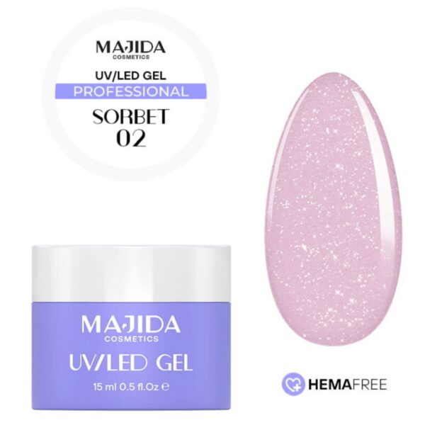 Гел Majida Professional Sorbet 02 50мл.